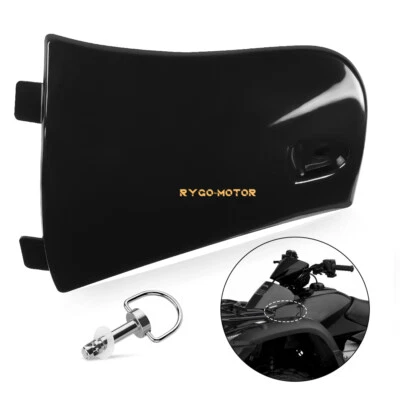 Black Utility Box Lid & Stud Washer For Honda TRX650 TRX680 Rincon 650 680 03-23 - Image 1 of 4