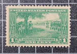 Bonita estampilla Scott 617 1 centavo Lexington MNH SCV $3,50 - Imagen 1 de 1
