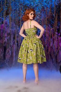 PINUP COUTURE GREEN DRESS M HALLOWEEN