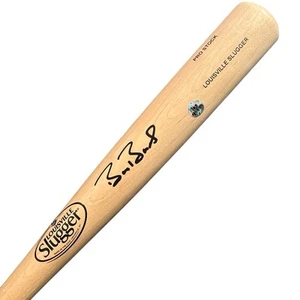 Barry Bonds Signed Baseball Bat Louisville Slugger 34” SF Giants Player COA HOLO - Picture 1 of 7
