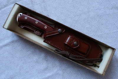 JEO-TEC Nº15 w/ Cocobolo Wood Handle & Multi-positioned Leather Sheath  - Image 1 of 4