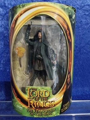 LOTR Lord Of The Rings FOTR Strider ToyBiz 2001 MOC - image 1 of 4