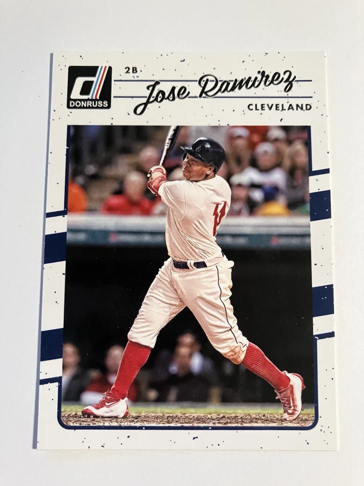 Jose Ramirez 2017 Donruss Baseball #85 Cleveland Indians - Image 1 of 2