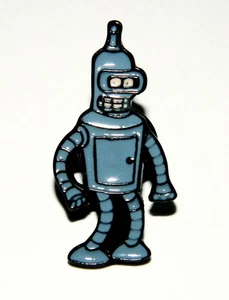 Pin Futurama Serie de TV Bender el Robot Imagen de Pie Metal Esmalte #2 SIN USAR - Imagen 1 de 1