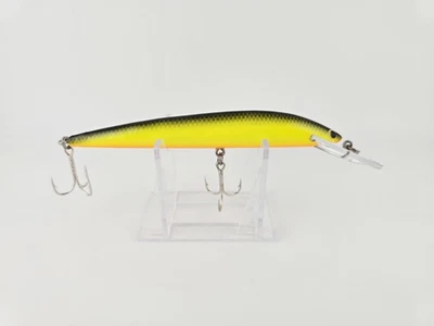 Bagley Bang-O-Lure #5 In Black on Chartreuse Color, New Bait, Florida, Mint.  - Image 1 of 4