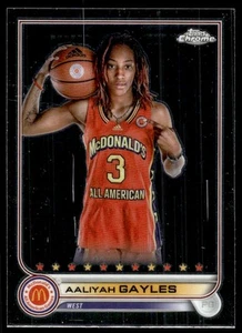 2022-23 Topps McDonalds All Star Games Aaliyah Gayles #90 - Picture 1 of 2