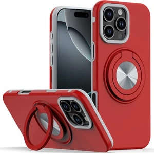 For Apple iPhone 16e Hybrid Case w/ Ring & Car Mount Case Cover - Picture 1 of 44