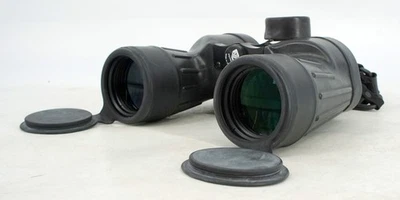 Fujinon Rubberized Mariner 7X50 Binoculars 7° 30' w Compass Rangefinder WPC-XL - Image 1 of 4