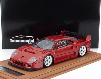 Tecnomodel 1/18 Ferrari F40 LM Press Version 1996 White Rims Red TM18-410D - Image 1 of 4