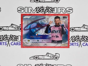 2025 Topps Turbo Attax F1 #59 Pierre Gasly Signature Style Red Refractor 296/499 - Foto 1 di 2