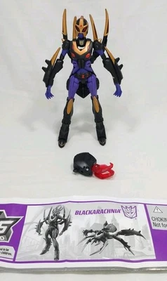 Transformers Animated Blackarachnia Deluxe Class Figure 100% Complete + Manual - Image 1 of 4