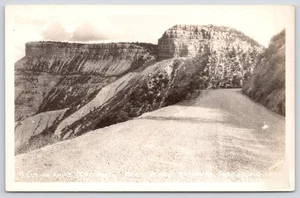 Postkarte RPPC Cut Knife Edge Road Mesa Verde Nationalpark Colorado EKC - Bild 1 von 2