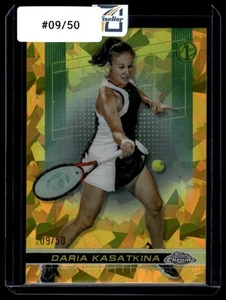 2024 Topps Chrome Sapphire #146 Daria Kasatkina Gold #09/50 - Bild 1 von 2