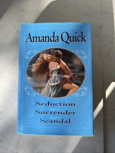 Seduction Romance Books Novels Amanda Quick Seduction Surrender Scandal 2003 HC - Picture 1 of 7