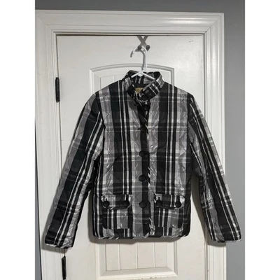 Peck & Peck Weekend Jacket Size Small Button Front Pockets Lined Lightweight - Image 1 of 3