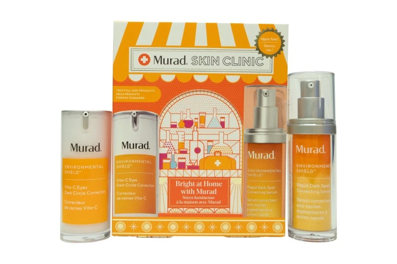 Murad Bright At Home Holiday Gift Set 30ml Correcting Serum + 15ml Dark Circle C - Image 1 of 1