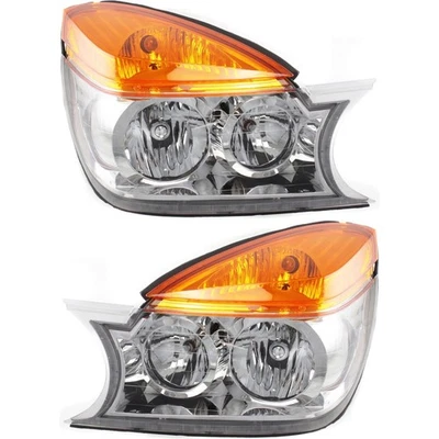 Faro lateral conductor pasajero para Buick Rendezvous 2002-2003 halógeno con bombillas Foto 1 de 4