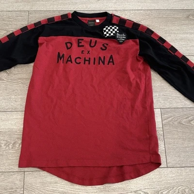 Deus Ex Machina Customs USA Moto Jersey T Shirt Motocross Style Mens Medium 12 - Image 1 of 4