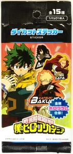 Anime My Hero Academia MHA Die Cut Sticker Seal Made in Japan Genuine - Picture 1 of 4