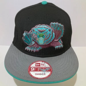 New Era 9Fifty Vancouver Grizzlies Snapback Black Storm Hardwood Classic Wool - Picture 1 of 10