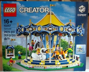 Lego Creator Expert Karussell +upgrade set motor -100%  komplet mit BA und OVP - Bild 1 von 2