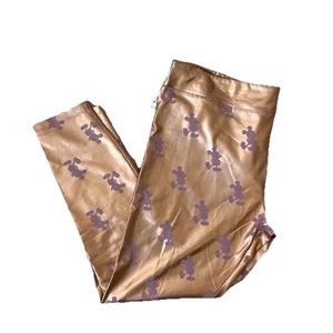 Walt Disney World 50th Anniversary EARridescent Leggings Mickey Pink Sz 1X NWTs - Picture 1 of 13