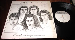 THE CLUB FIRST IMPRESSIONS LP NM VINYL INDIE HARD ROCK NJ PRIVATE PRESS SIGNED - Picture 1 of 4