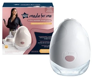 Tommee Tippee Made For Me In-Bra Wearable Breast Pump New - Picture 1 of 4