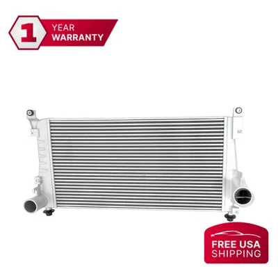 Intercooler de aluminio natural para 06-10 GMC Sierra 2500 HD 3500 Chevrolet Foto 1 de 4