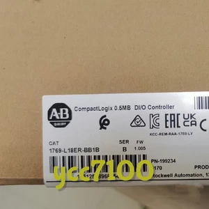 NUEVO Sellado de fábrica AB 1769-L18ER-BB1B CompactLogix L18 512KB Ctlr 1769L18ERBB1B - Imagen 1 de 4