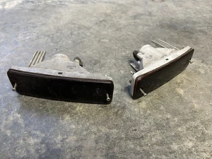 Nissan 240sx Front Bumper Turn Signal Lights S13 Amber Left Right - Picture 1 of 5