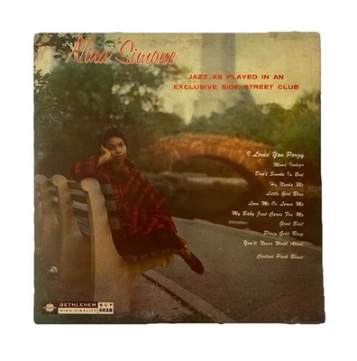 NINA SIMONE Little Girl Blue Vinyl Record LP F/W Pop Vocal Jazz - Image 1 of 4