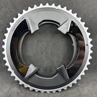 SRAM Rival AXS D1 2x12-Speed 46 & 33t Chainrings 107 BCD 4-Bolt NEW with BOLTS! - Image 1 of 4