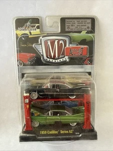 M2 Machines Auto-Lift 2 Pack 1959 Cadillac Series 62 NEW Sealed - Picture 1 of 3