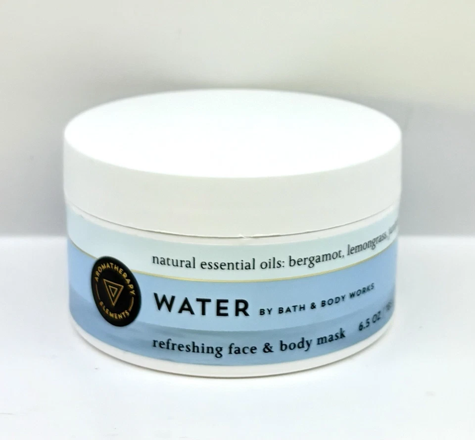 Bath & Body Works Aromatherapy WATER Face & Body Mask 6.5 oz Lemongrass Bergamot - Image 1 of 1