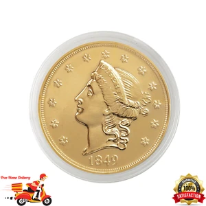 1849 P Liberty Gold Piece $20 American Mint State ⭐️⭐️⭐️⭐️⭐️ - Picture 1 of 6