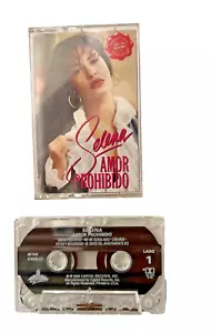 Amor Prohibido Selena Cassette 1994 EMI Latin Excellent Condition Super Rare - Picture 1 of 6