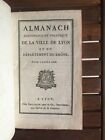 Almanach Historique Et Politique De La Ville De Lyon Et Du Rhône. 1806. Reliure