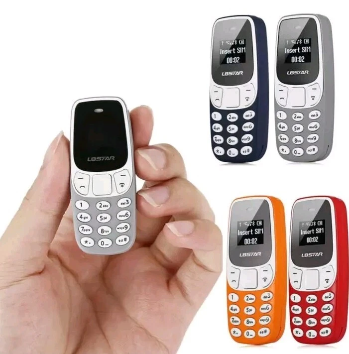 MINI TELEFONO CELLULARE BM10 L8STAR DUAL SIM BLUETOOTH LETTORE MP3 GSM 350MAH - Immagine 1 di 1