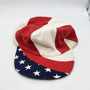 Vintage Toyota USA FLAG All Over Print MOHRS Strapback Truckers Cap Hat RARE - Picture 1 of 9