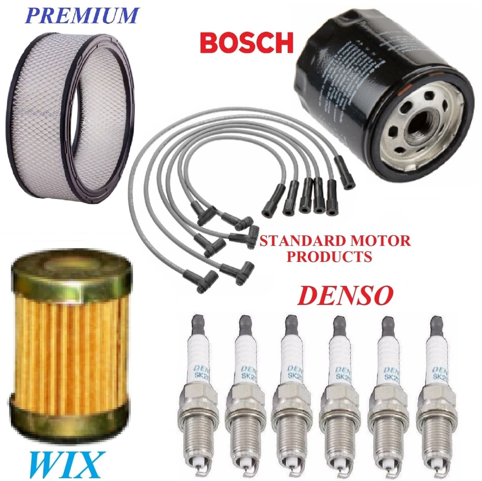 Kit de afinación filtros bujías de cable para Pontiac Grand Lemans V6 3,8 L 1977 Foto 1 de 1