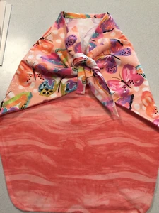 Handmade Sweet Swaddle And 2- Burp Cloths - Picture 1 of 4