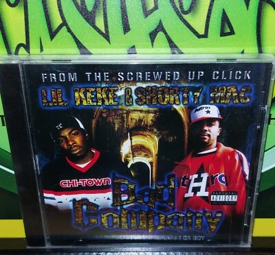 LIL KEKE & SHORTY MAC-BAD COMPANY(SEALED)SCREWED UP CLICK DJ SCREW TEXAS RAP Foto 1 de 2