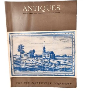 Antiques March 1965 Edition Soft Hardcover About The Old Northwest Territory - Imagen 1 de 6
