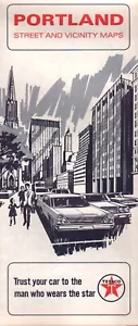 1966 Texaco Road Map: Portland NOS - Picture 1 of 1