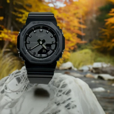 Casio G Shock GMAP2100BB1A Black slim Women  watch NEW smaller wrist - Image 1 of 4