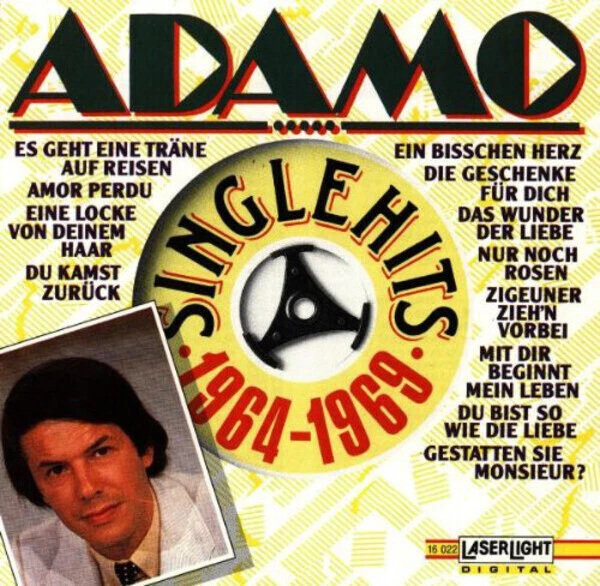 CD Adamo Single Hits 1964 - 1969 Laserlight Digital - Bild 1 von 1