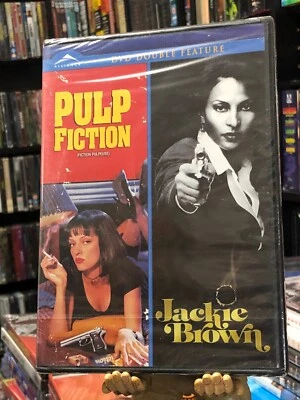 Pulp Fiction / Jackie Brown (DVD) Samuel L. Jackson, Pam Grier, BRAND NEW! - Image 1 of 3