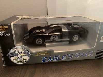 Eagle's Race / Universal Hobbies 1:18 Ford GT40 No 2 1st Le Mans 1966 Black BNIB - Image 1 of 4