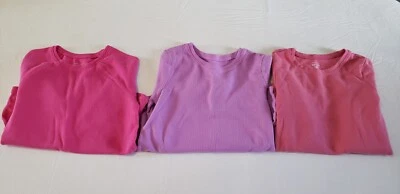 Lot of 3 Girls size 12 "Jumping Beans" Thermal Long Sleeve Shirts-VGUC - Image 1 of 4